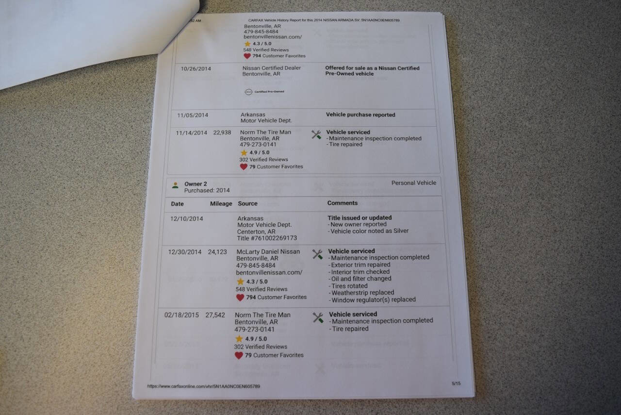 Used 2014 Nissan Armada SV image 54