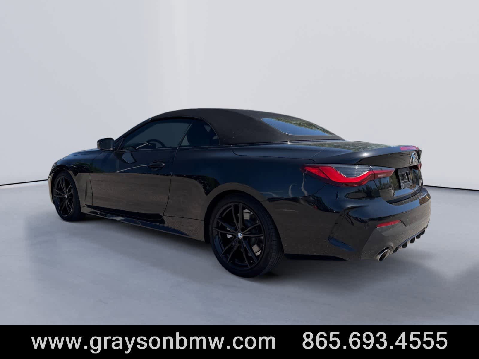 Used 2023 BMW 430i Convertible w/ M Sport Package RWD image 5