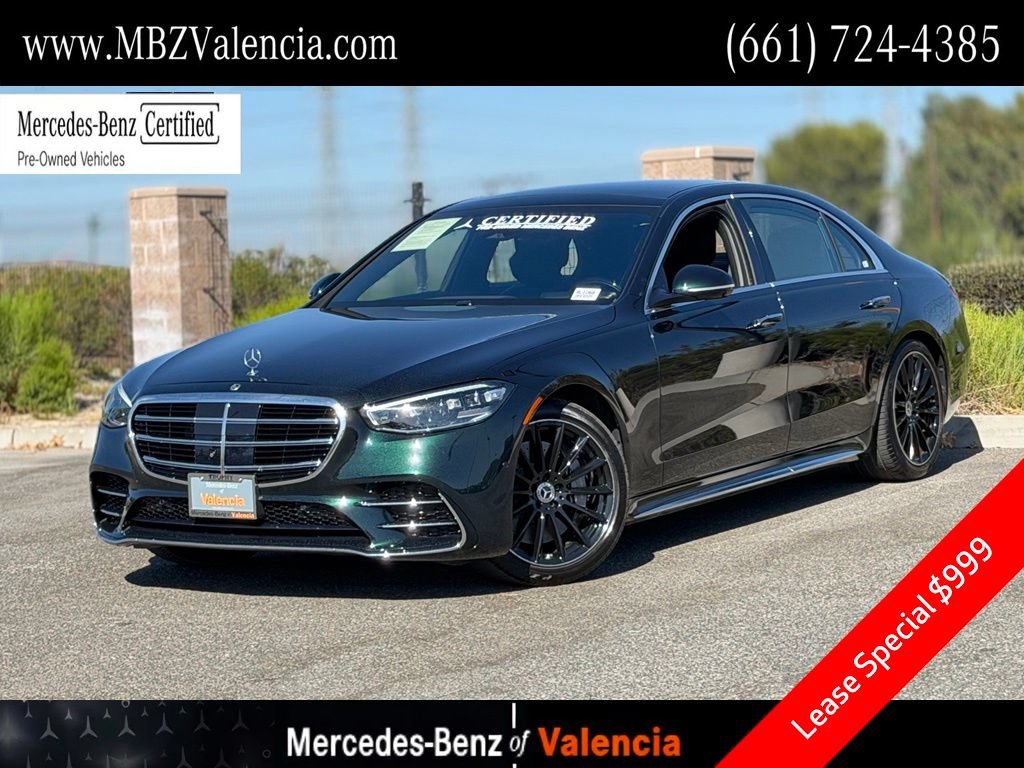Certified 2026 Mercedes-Benz S 580 4MATIC Sedan image 1