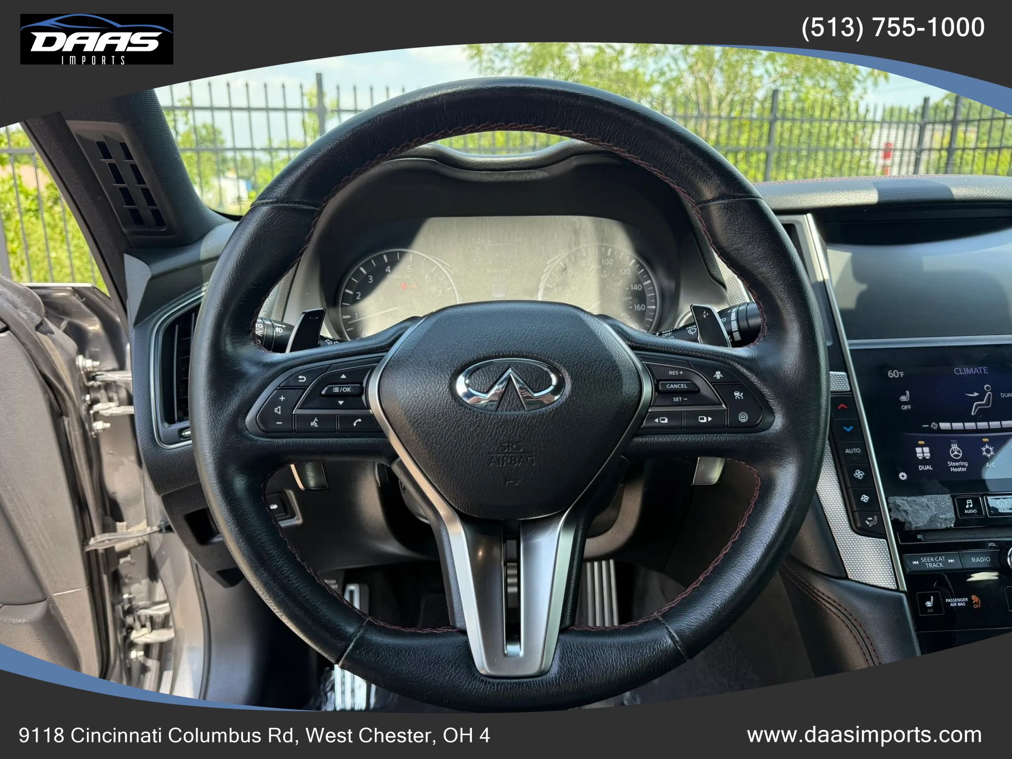 Used 2019 INFINITI Q50 Red Sport 400 w/ Proactive Package AWD/4WD image 47