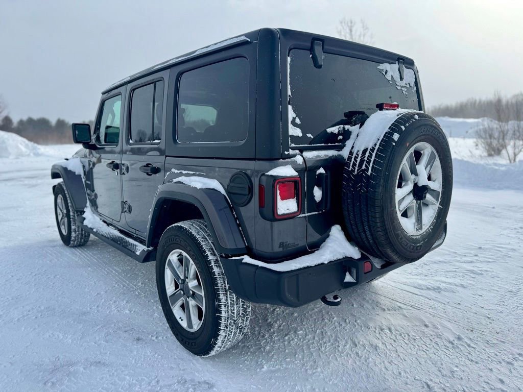 Used 2021 Jeep Wrangler Unlimited Sahara w/ Uconnect 4C Nav & Sound Group image 4