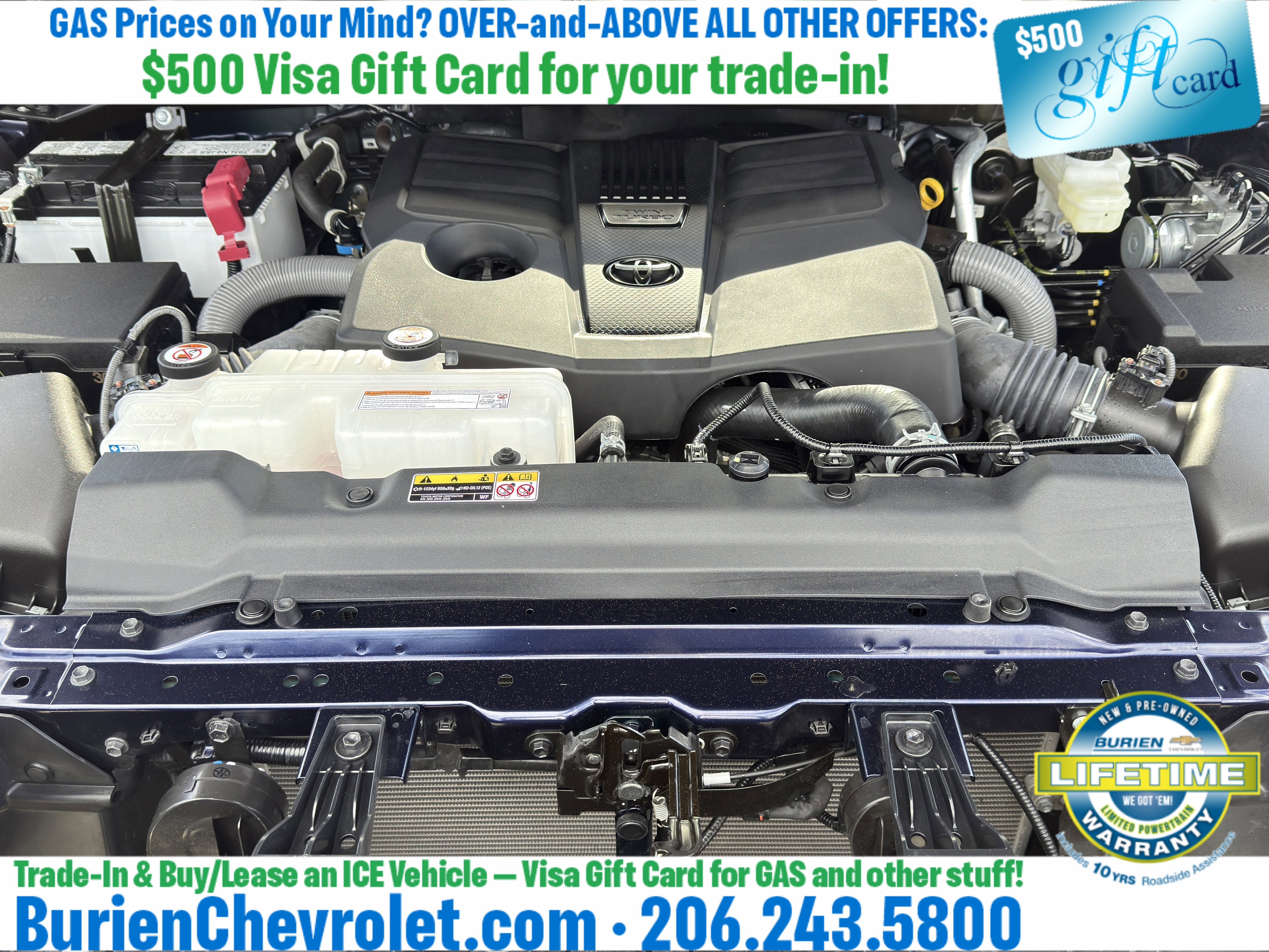 Used 2025 Toyota Tundra Limited w/ TRD Off-Road Package AWD/4WD image 41