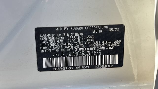 Used 2024 Subaru Impreza 2.0i AWD/4WD image 28
