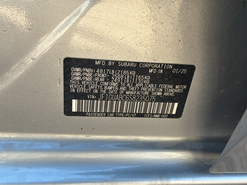 Used 2025 Subaru Impreza 2.0i AWD/4WD image 34