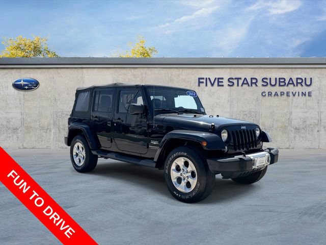 Used 2014 Jeep Wrangler Unlimited Sahara w/ Connectivity Group image 1