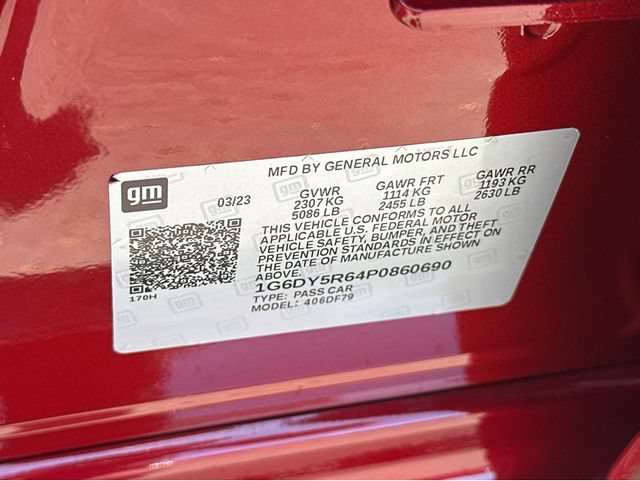 Certified 2023 Cadillac CT5 V Blackwing RWD image 35