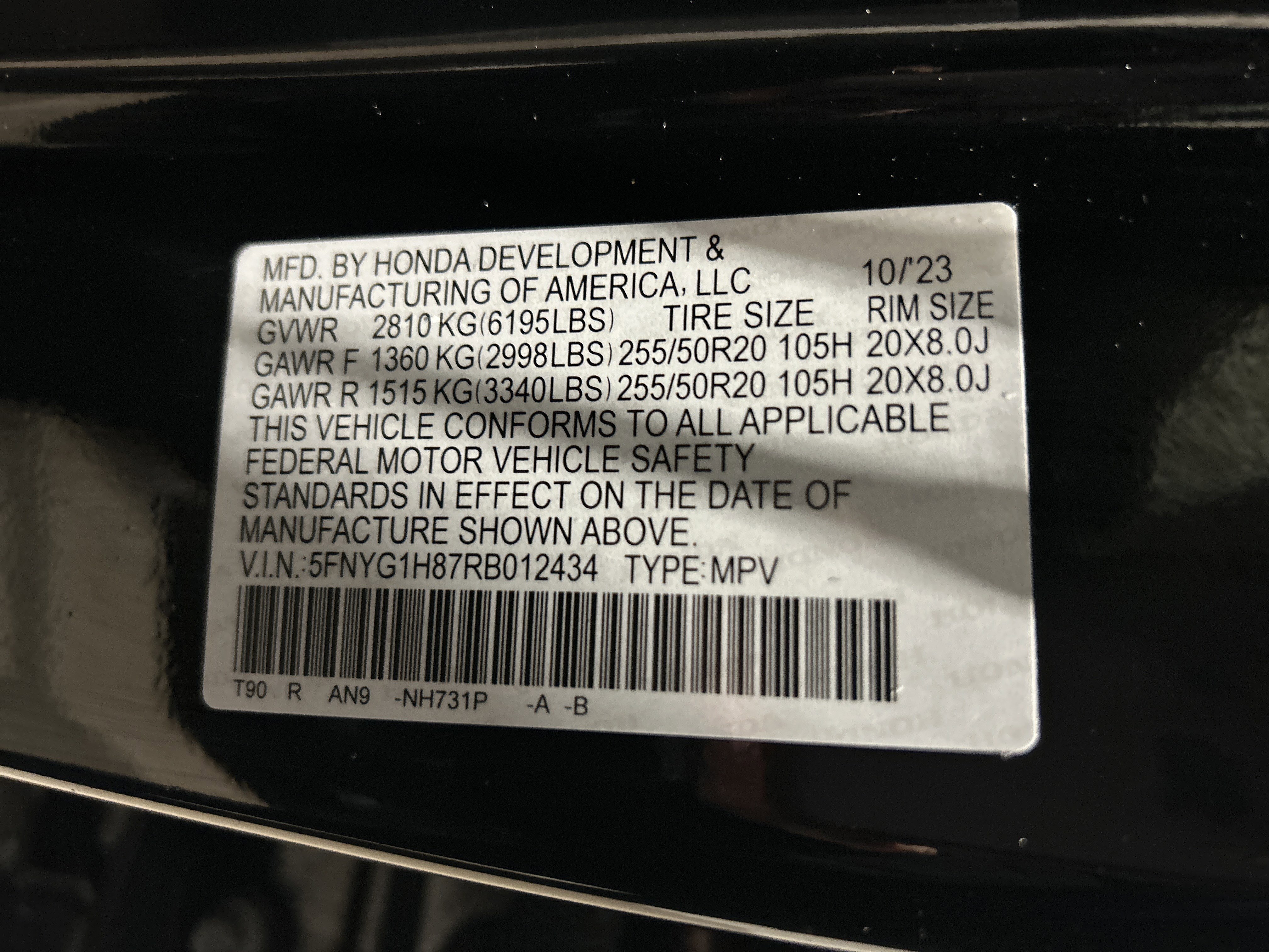 Certified 2024 Honda Pilot Elite image 36