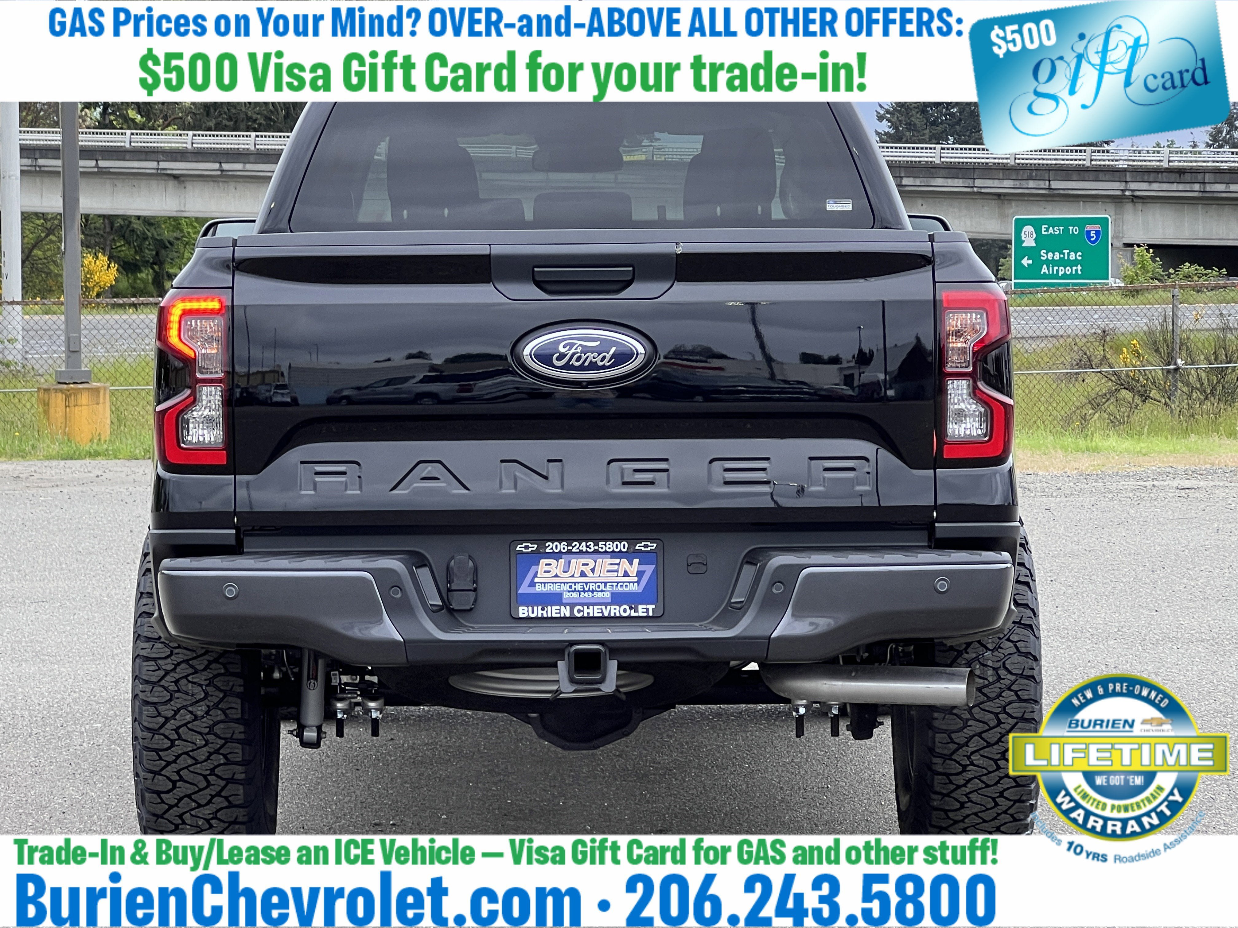 Used 2025 Ford Ranger XLT w/ Trailer Tow Package AWD/4WD image 4