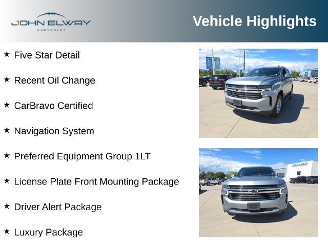 Used 2023 Chevrolet Tahoe LT w/ Luxury Package AWD/4WD image 4
