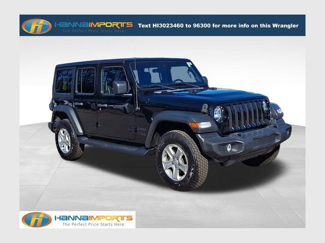 Used 2021 Jeep Wrangler Unlimited Sport AWD/4WD image 1
