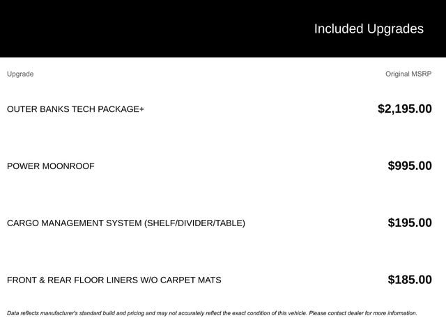 New 2025 Ford Bronco Sport Outer Banks w/ Outer Banks Tech Package+ AWD/4WD image 3