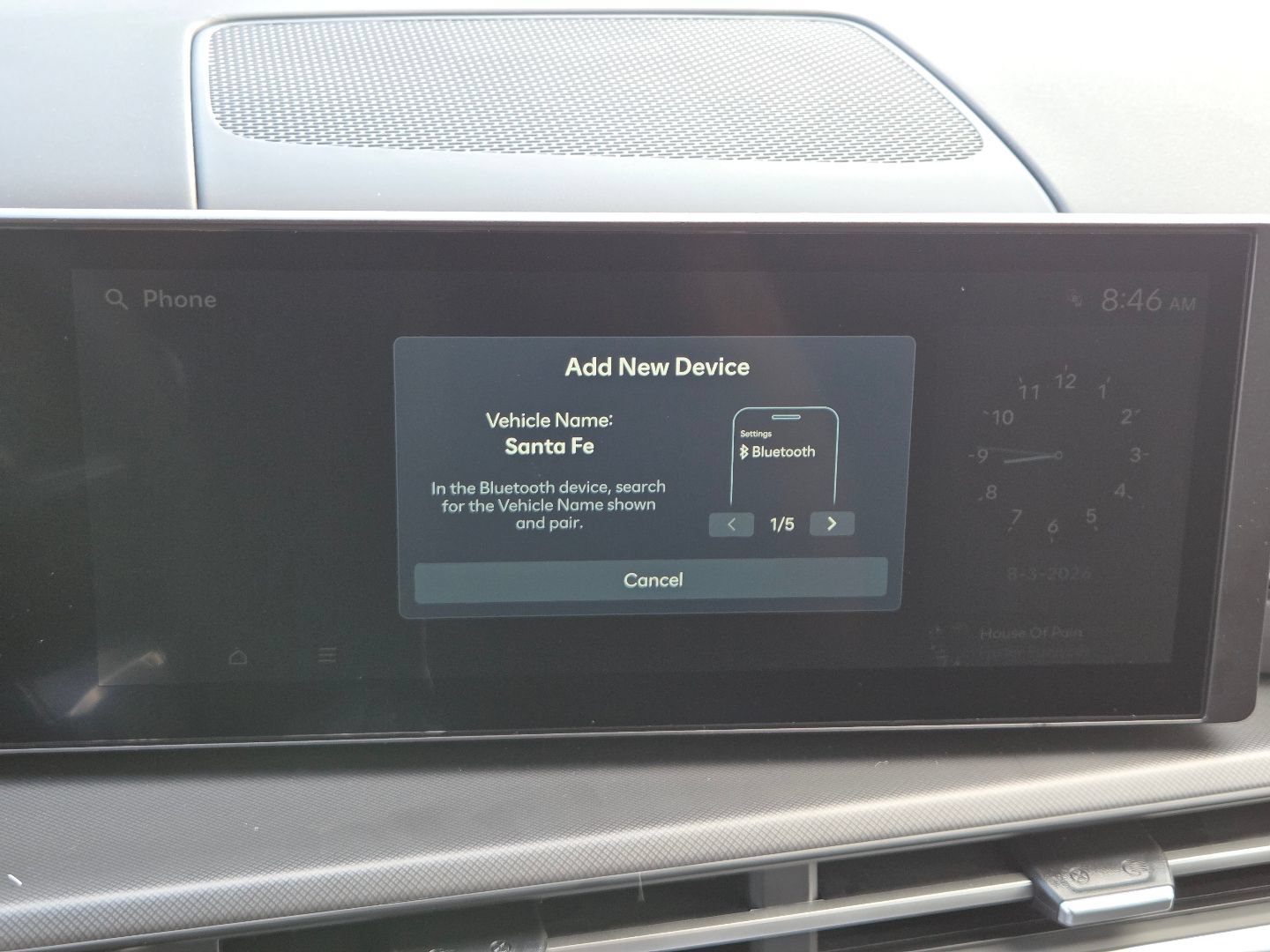 New 2026 Hyundai Santa Fe SE FWD image 5