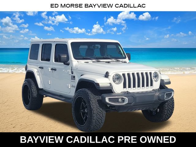 Used 2020 Jeep Wrangler Unlimited Sahara AWD/4WD image 8