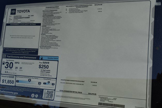 New 2026 Toyota Corolla Cross XLE image 15