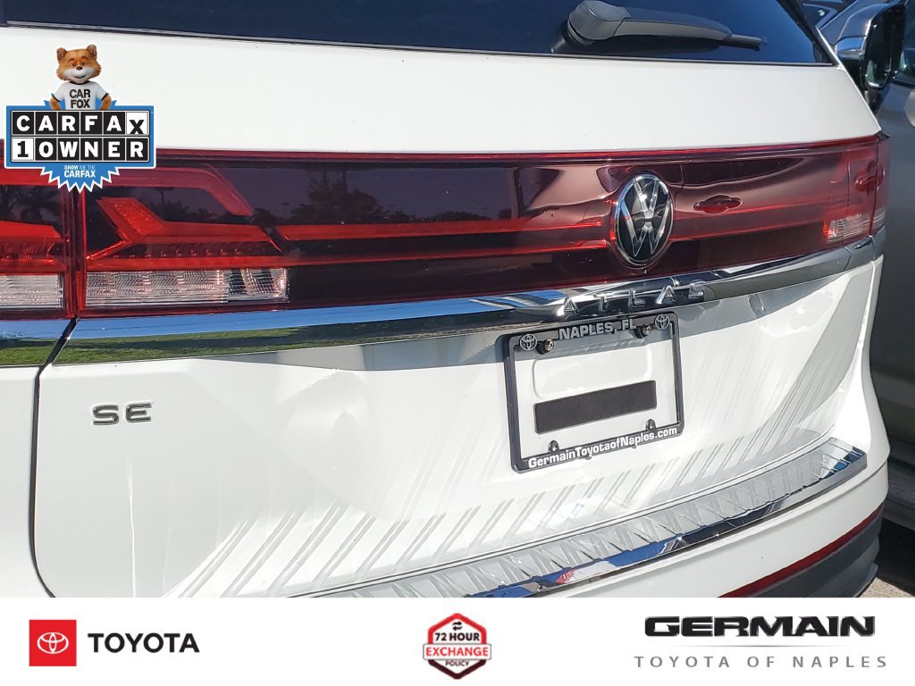 Used 2024 Volkswagen Atlas SE w/ Black Wheel Package FWD image 18