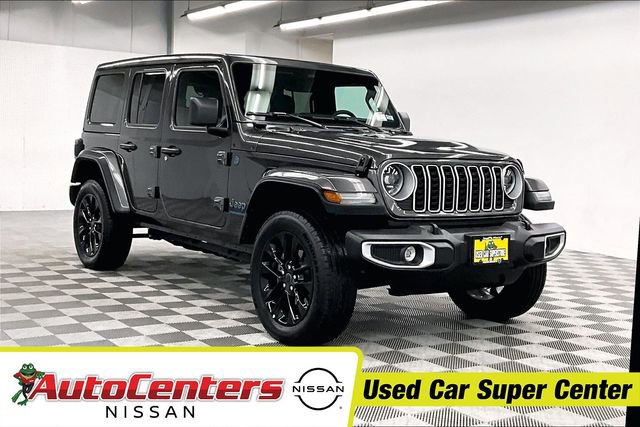 Used 2025 Jeep Wrangler Sahara 4xe w/ Safety Group image 1