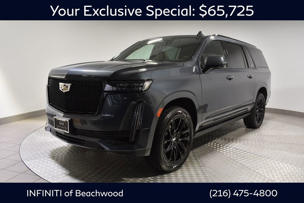 Used 2021 Cadillac Escalade ESV Sport w/ Driver Assist Tech Package