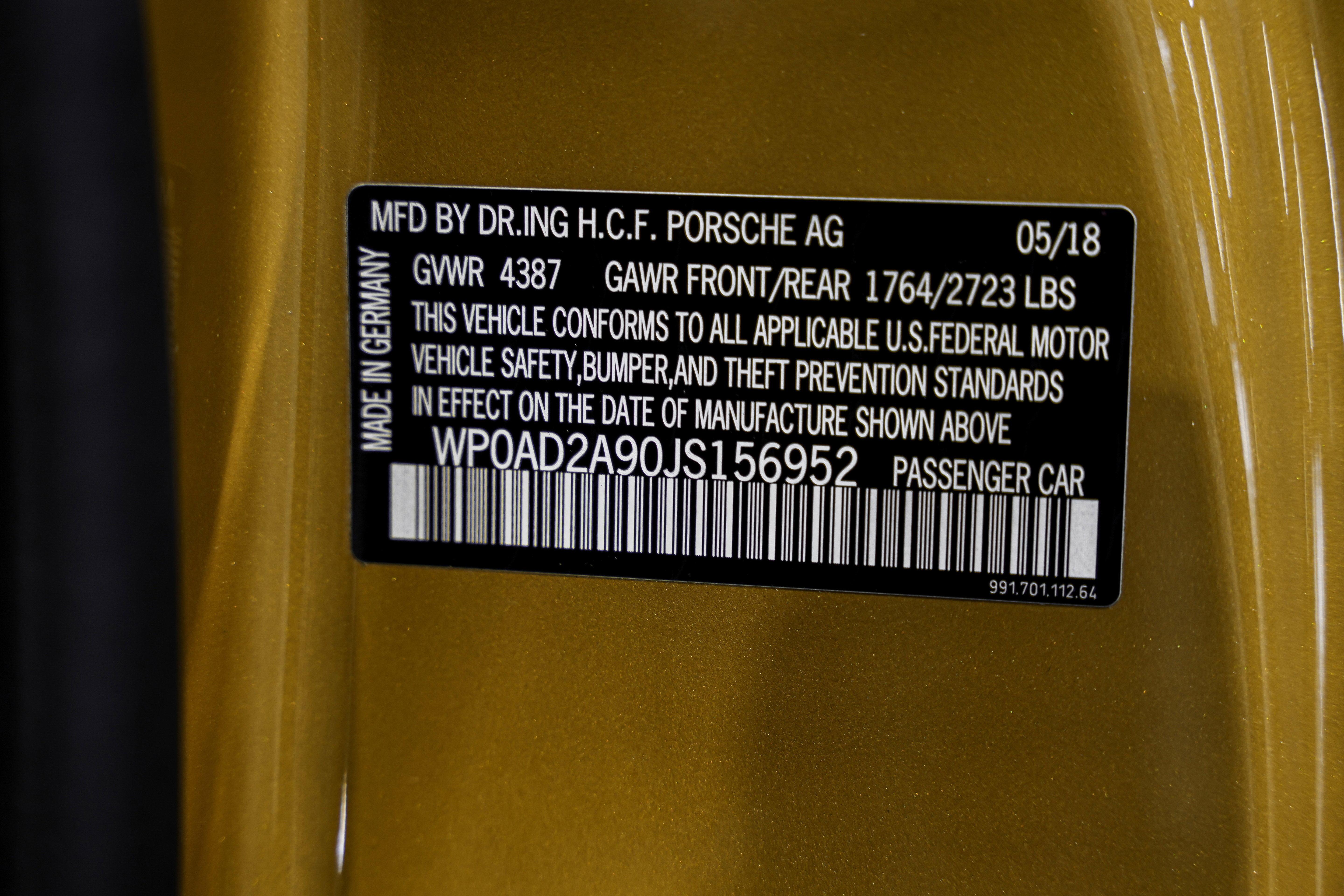 Used 2018 Porsche 911 Turbo S image 56