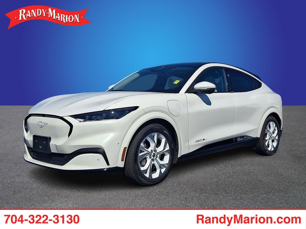 Used 2022 Ford Mustang Mach-E Premium w/ Ice White Appearance Package video 1