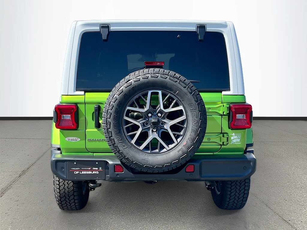 New 2026 Jeep Wrangler Unlimited Sahara w/ Whitecap Package AWD/4WD image 6