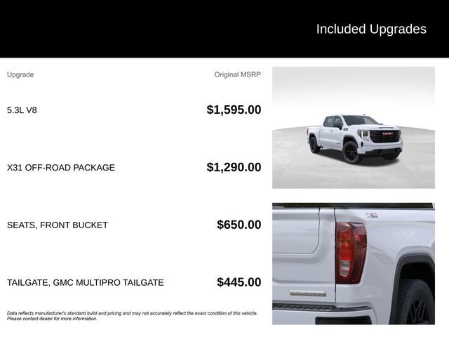 New 2026 GMC Sierra 1500 Elevation w/ X31 Off-Road Package AWD/4WD image 5