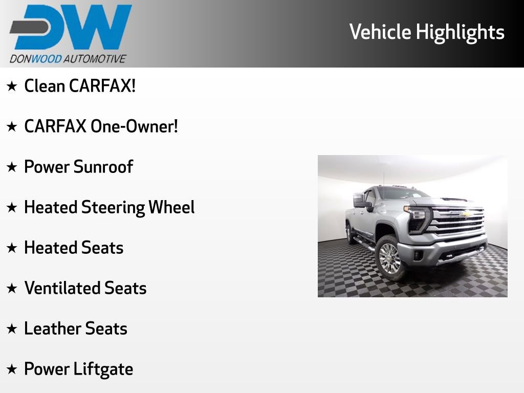 Used 2024 Chevrolet Silverado 3500 High Country w/ High Country Premium Package AWD/4WD image 3