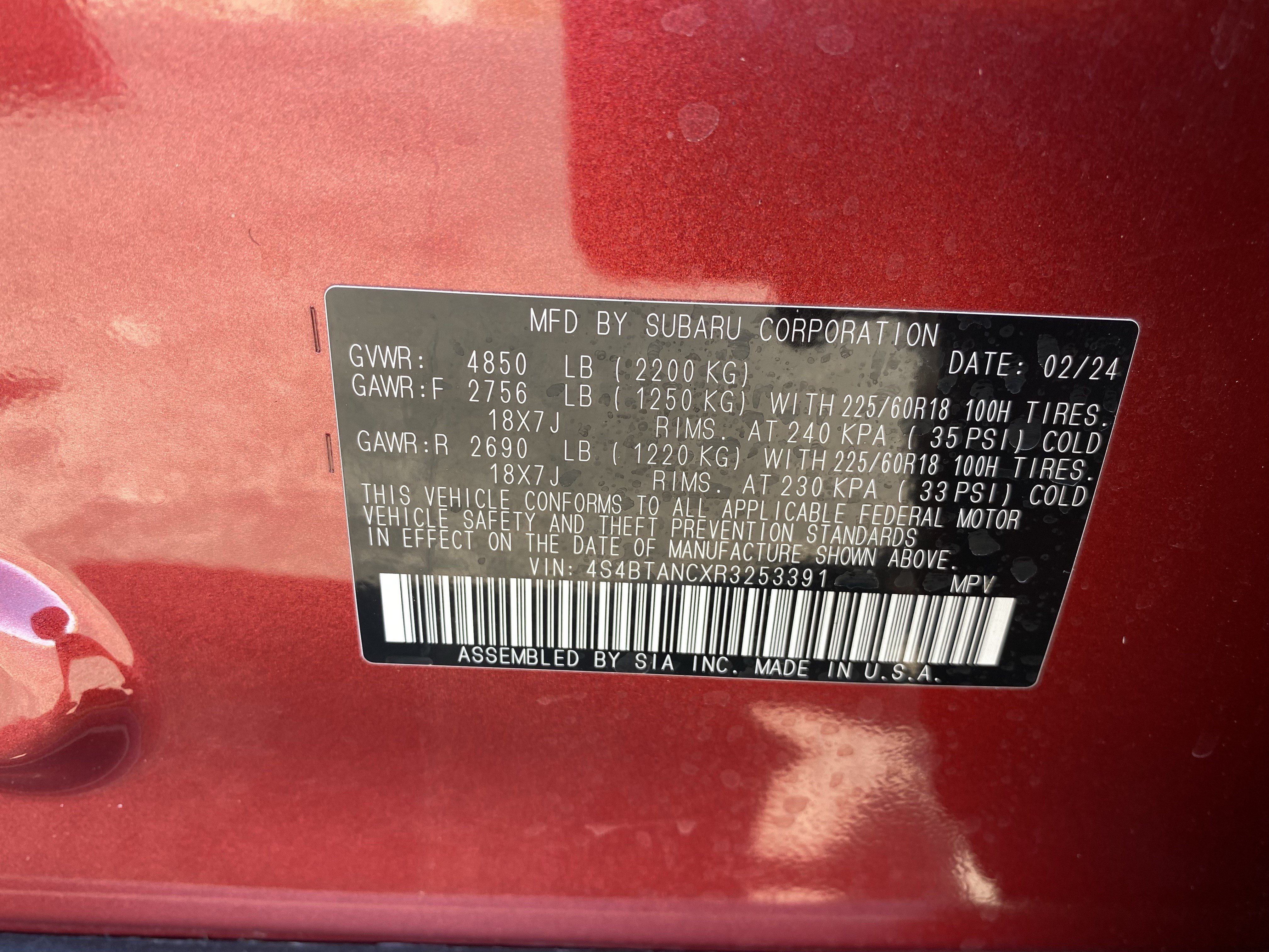 Used 2024 Subaru Outback Limited AWD/4WD image 33