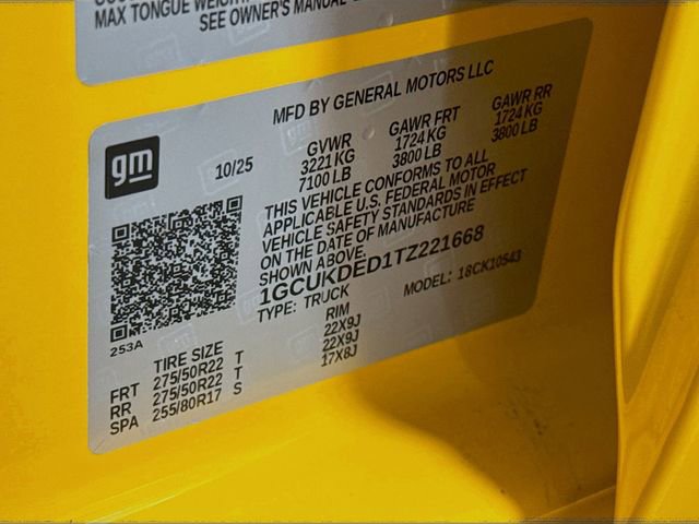 Used 2026 Chevrolet Silverado 1500 LT w/ Leather Package AWD/4WD image 33