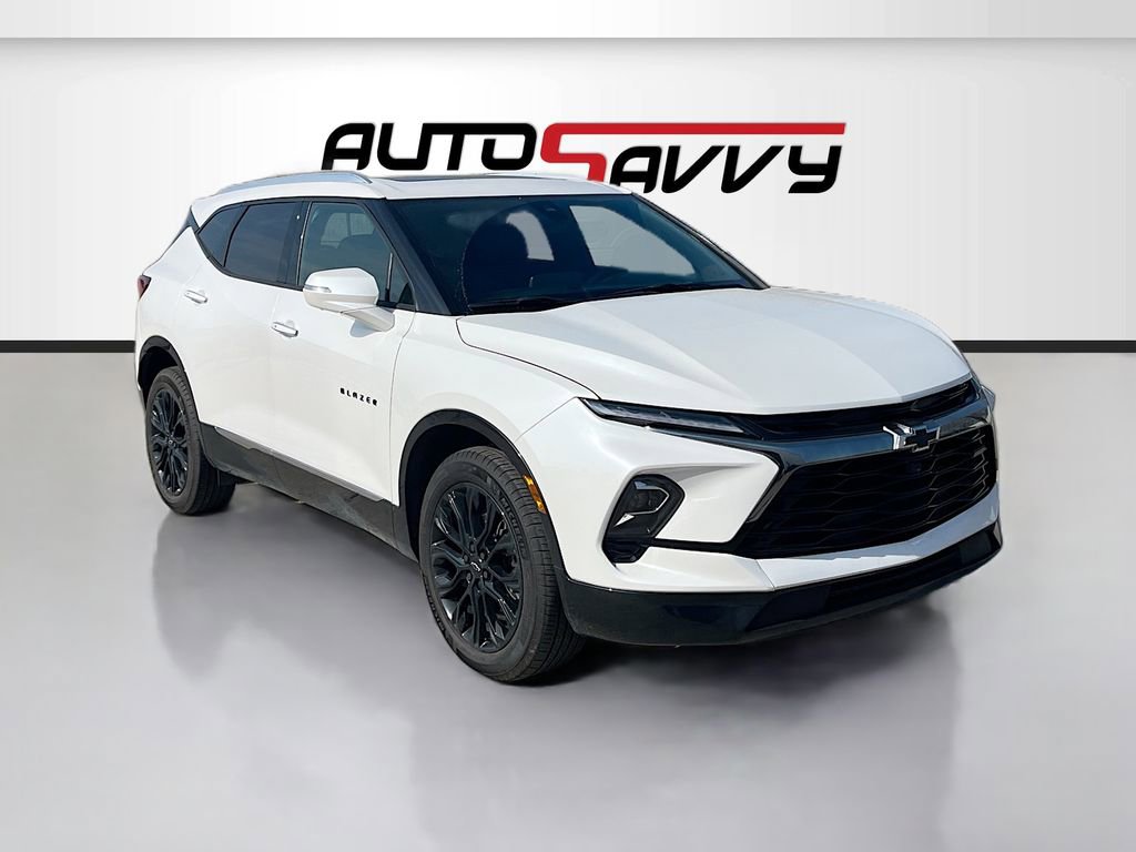 Used 2025 Chevrolet Blazer Premier w/ LPO, Black Sport Package image 1