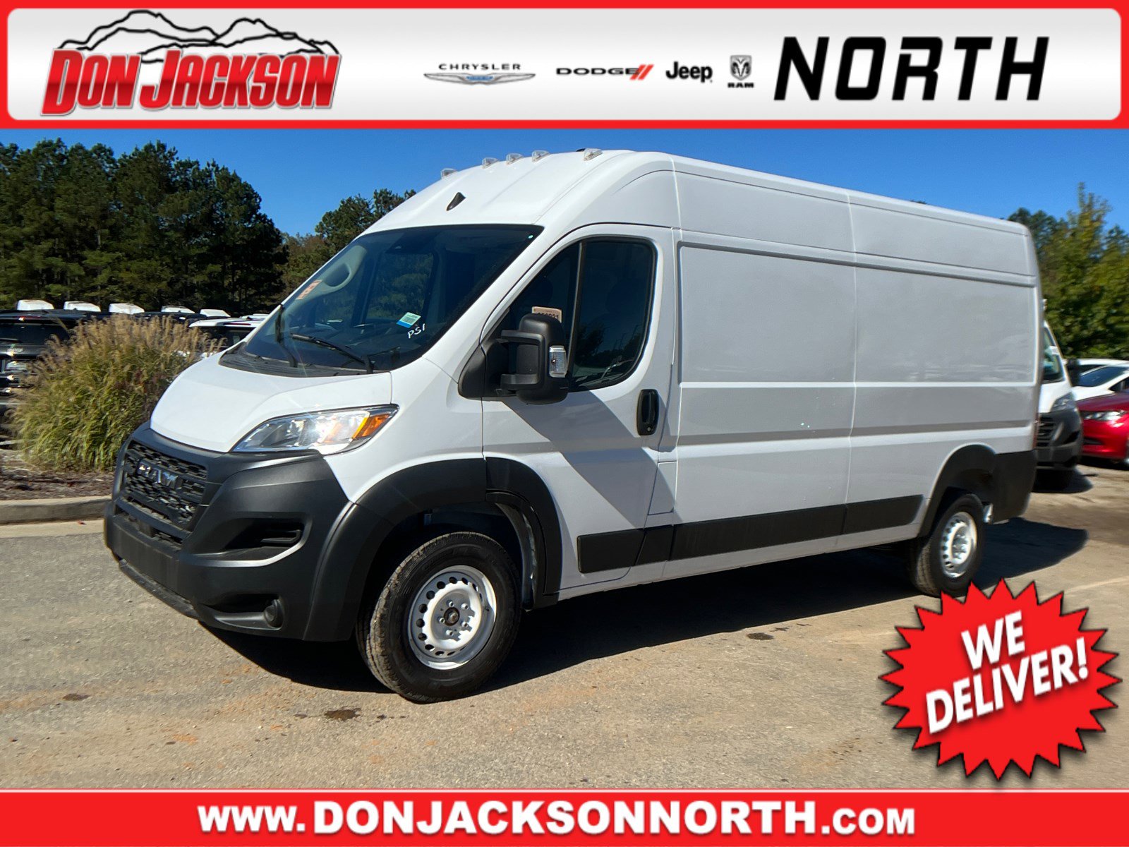 Used 2025 RAM ProMaster 2500 w/ Storage Group