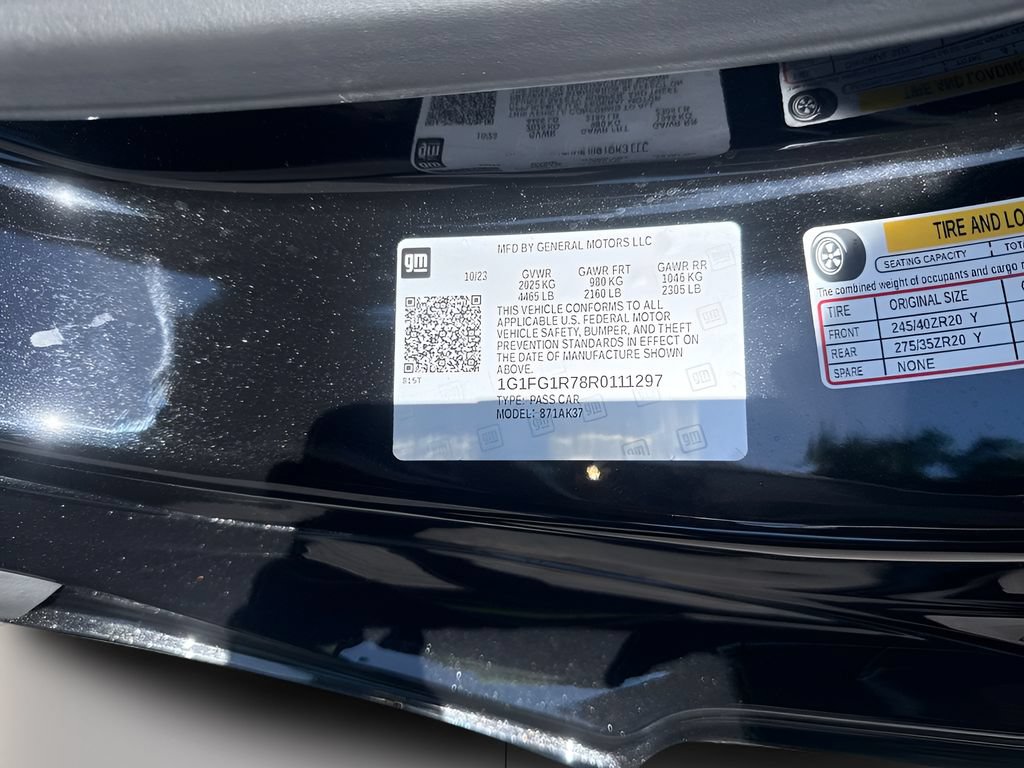 Used 2024 Chevrolet Camaro SS RWD image 5
