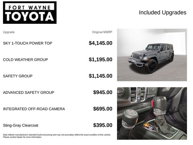 Used 2022 Jeep Wrangler Unlimited Sahara w/ Cold Weather Group image 4