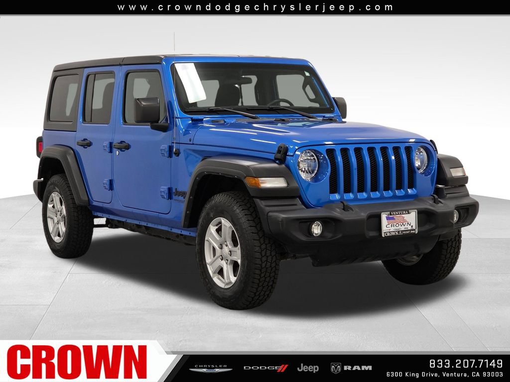 Used 2022 Jeep Wrangler Unlimited Sport AWD/4WD 360° Tour