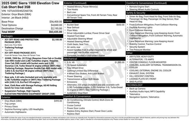 Certified 2025 GMC Sierra 1500 Elevation AWD/4WD image 35