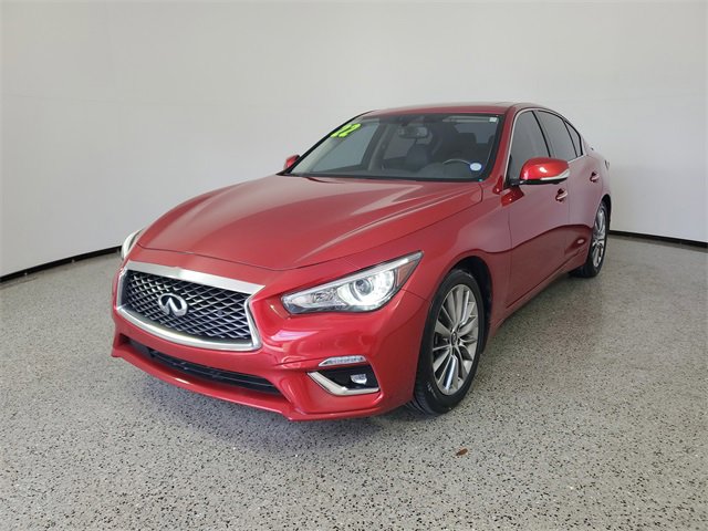 Used 2022 INFINITI Q50 Luxe w/ Cargo Package image 2
