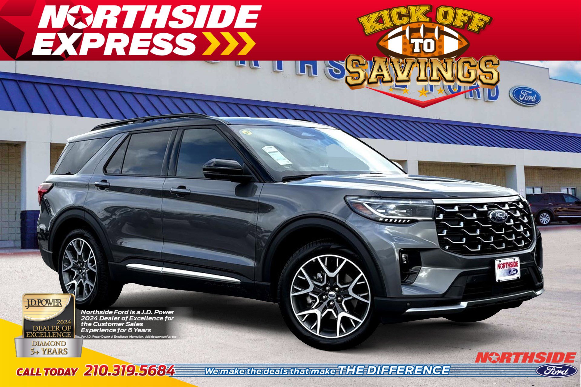 New 2025 Ford Explorer Platinum w/ Ultimate Package