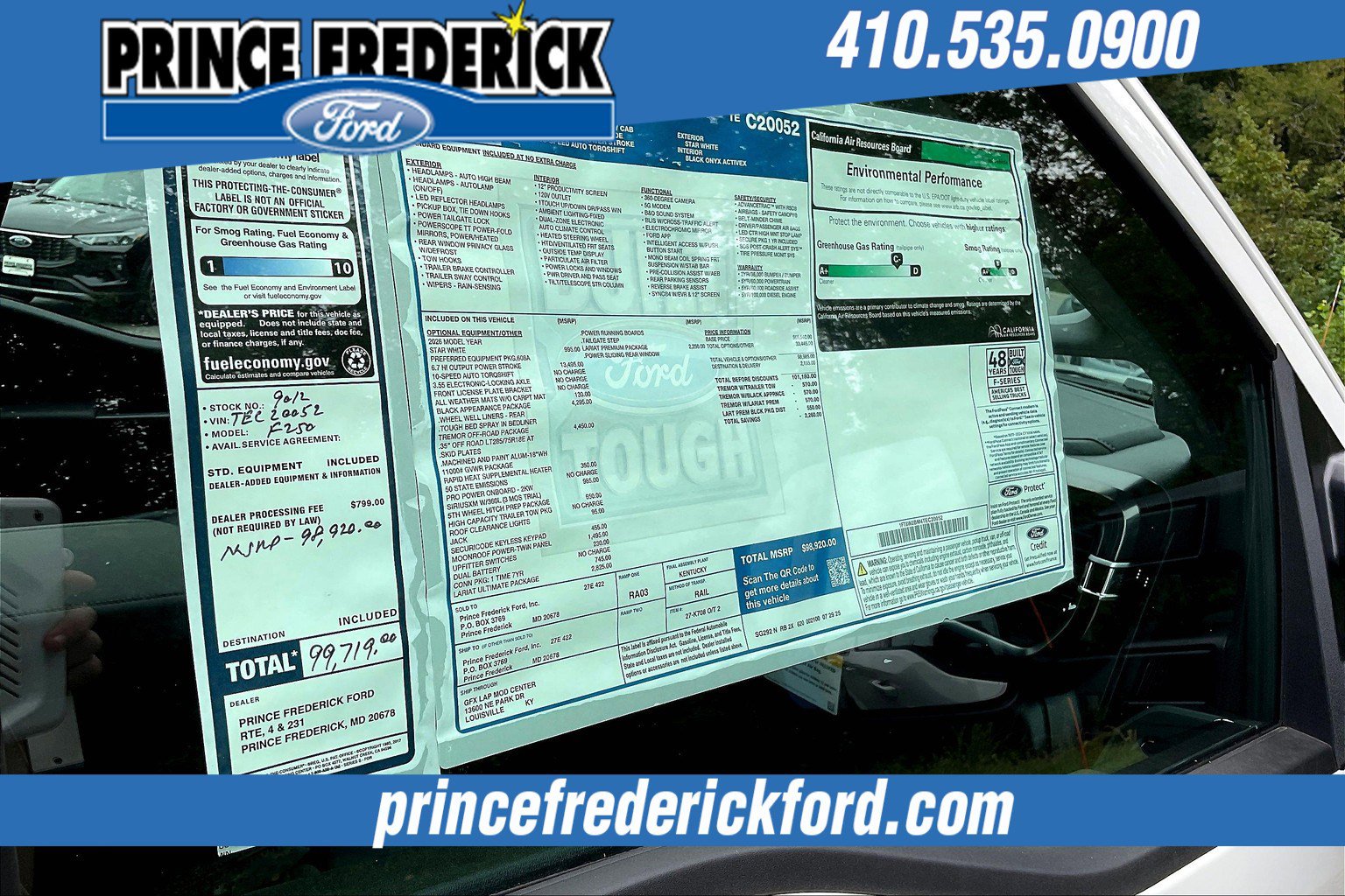 New 2026 Ford F250 Lariat w/ Tremor Off-Road Package image 13