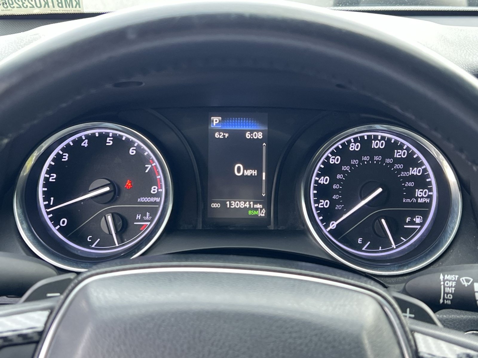 Used 2019 Toyota Camry SE w/ Audio Package FWD image 22
