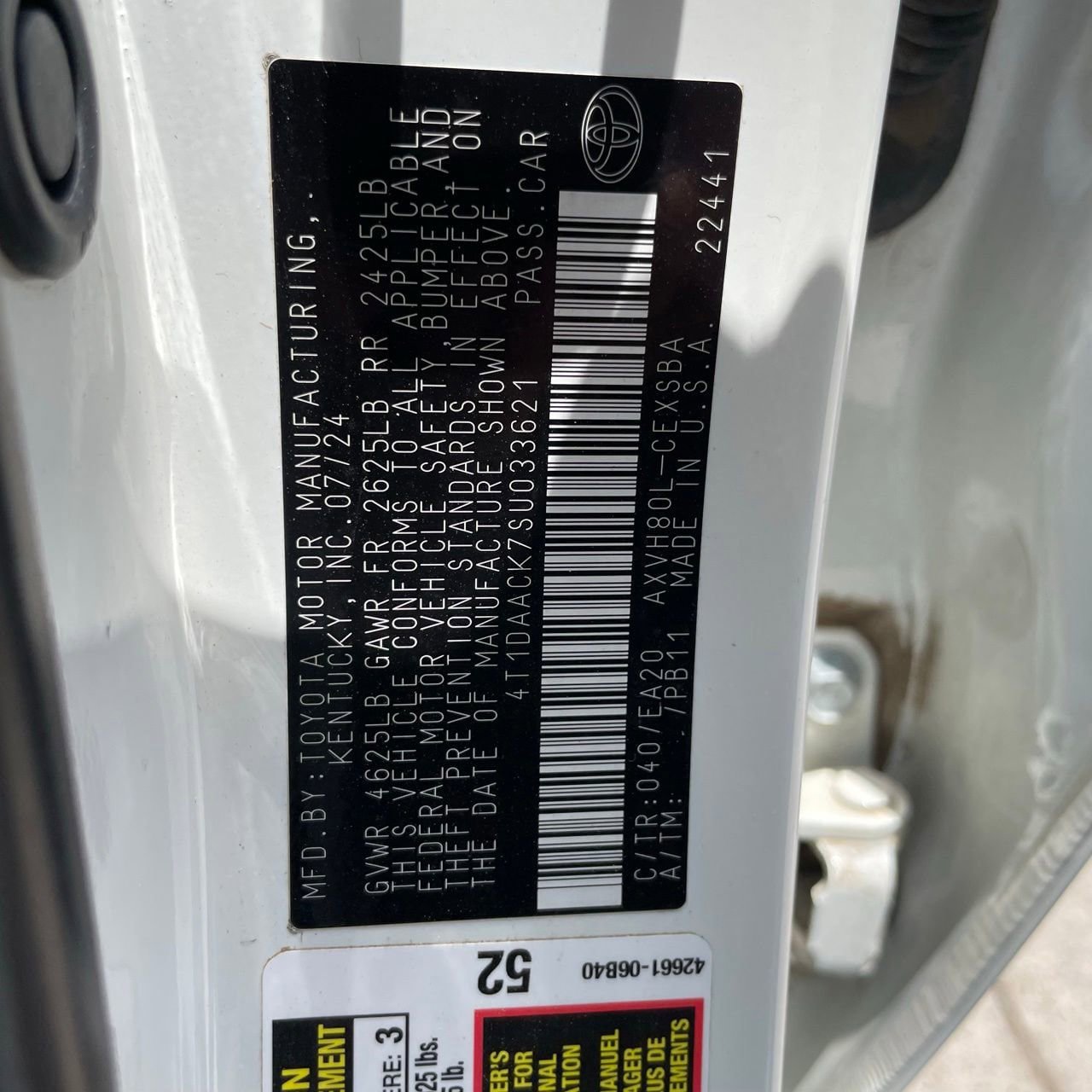 Used 2025 Toyota Camry SE FWD image 29
