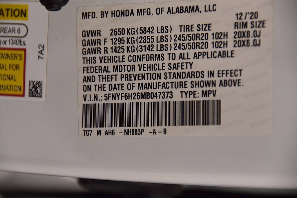Used 2021 Honda Pilot Special Edition image 14