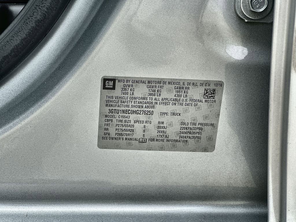 Certified 2017 GMC Sierra 1500 SLT w/ SLT Premium Package image 33