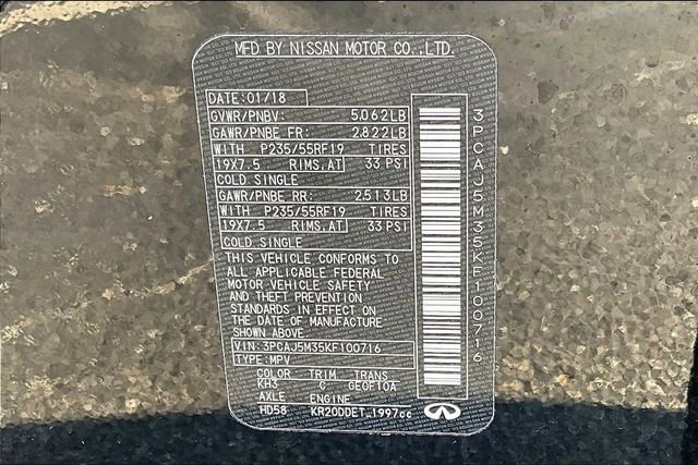 Used 2019 INFINITI QX50 Essential w/ Proactive Package image 19