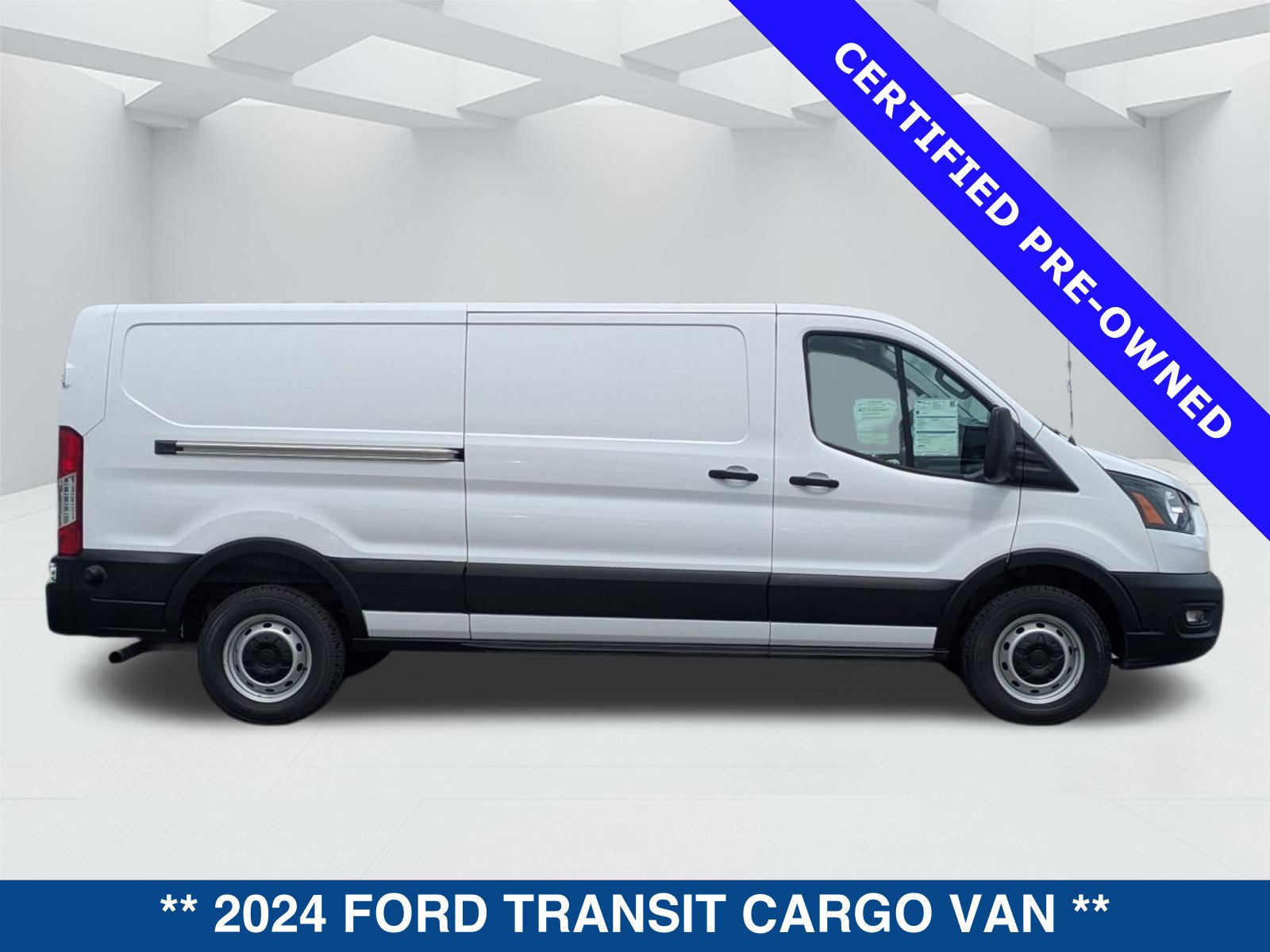 Certified 2024 Ford Transit 350 Low Roof w/ Load Area Protection Package RWD image 35