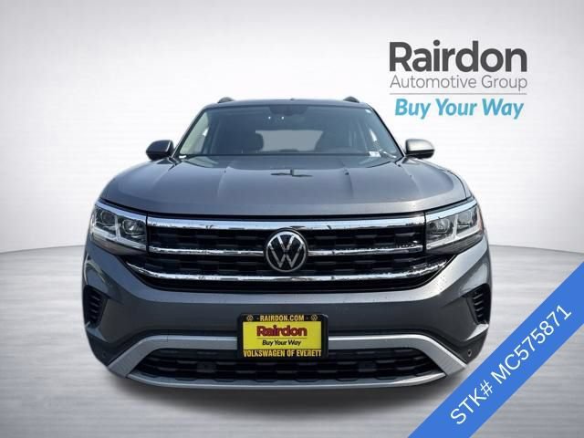 Used 2021 Volkswagen Atlas SE AWD/4WD image 2