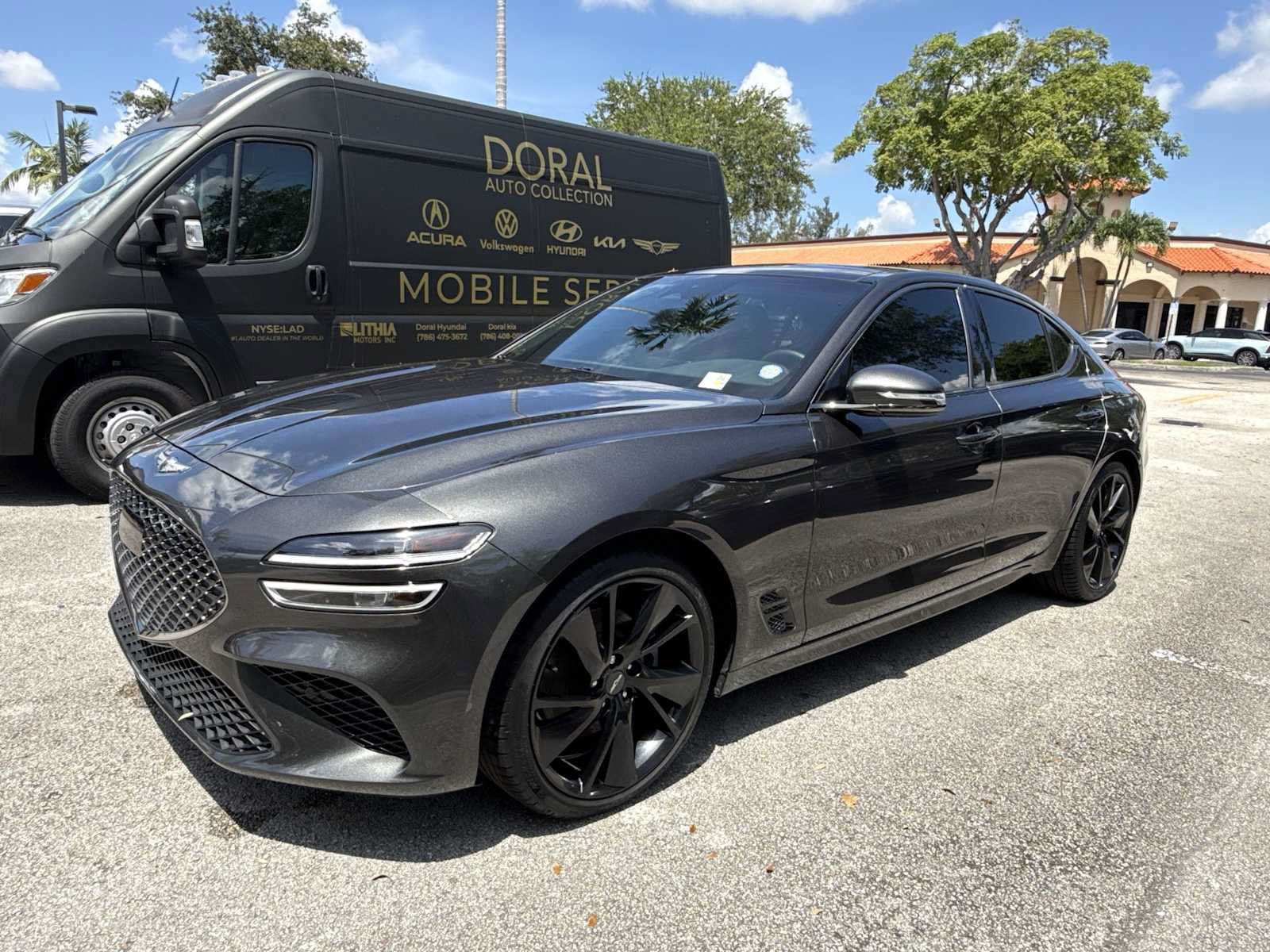 Used 2023 Genesis G70 2.0T w/ Sport Prestige Package RWD image 1