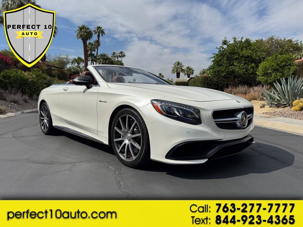 Used 2017 Mercedes-Benz S 63 AMG 4MATIC Cabriolet image 1