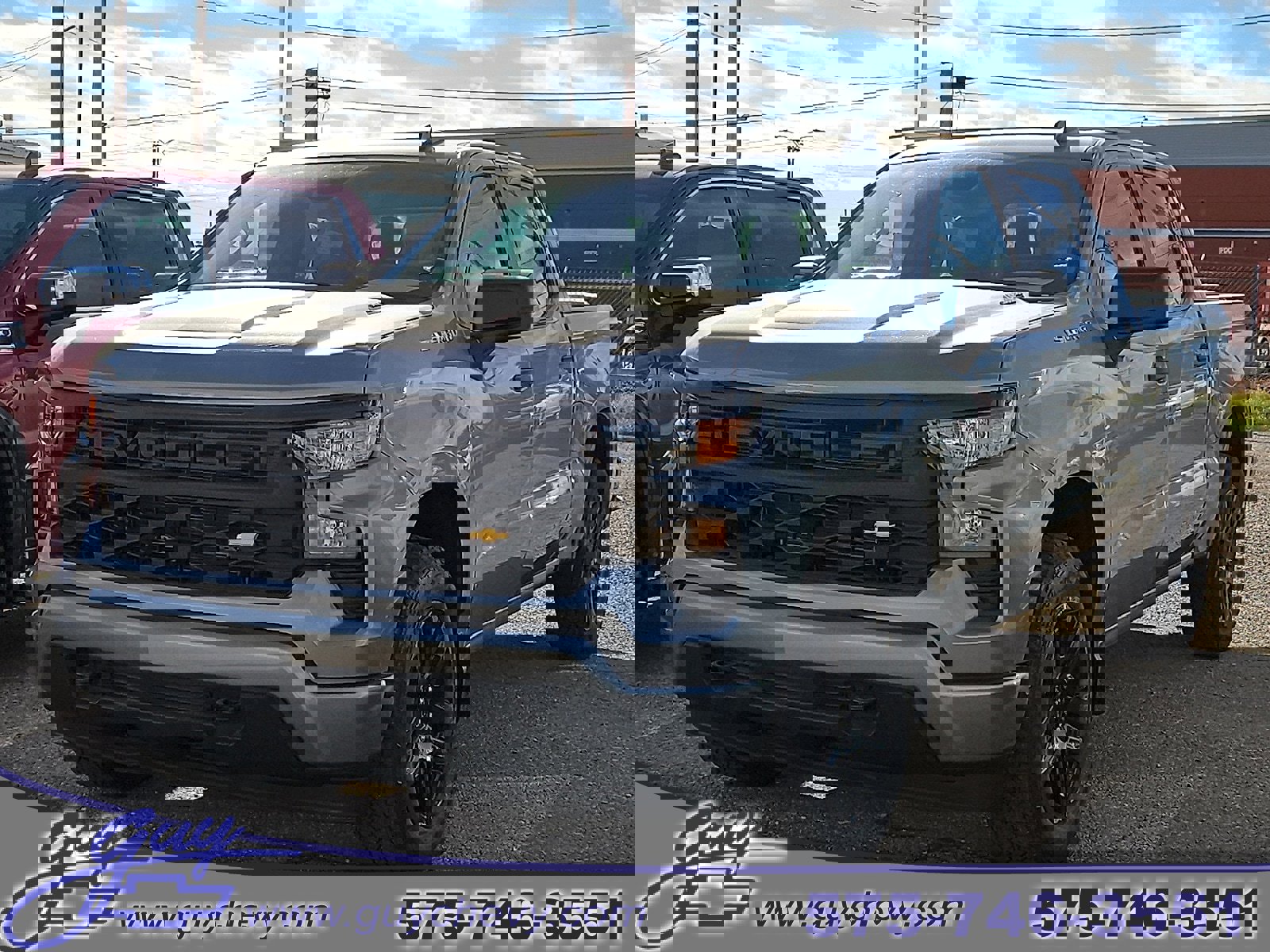 New 2026 Chevrolet Silverado 1500 Custom w/ Turbomax Blackout Package image 1