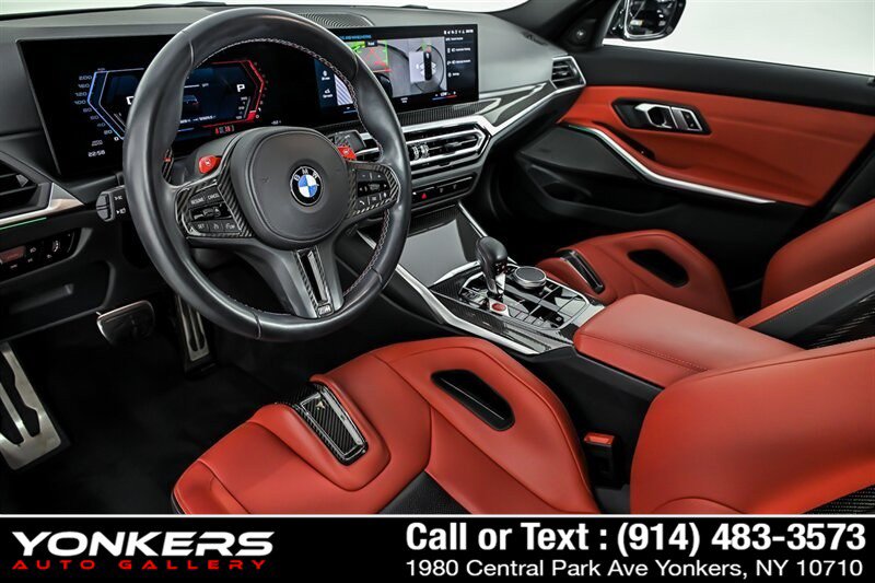 Used 2023 BMW M3 Competition w/ Parking Assistance Package RWD image 10