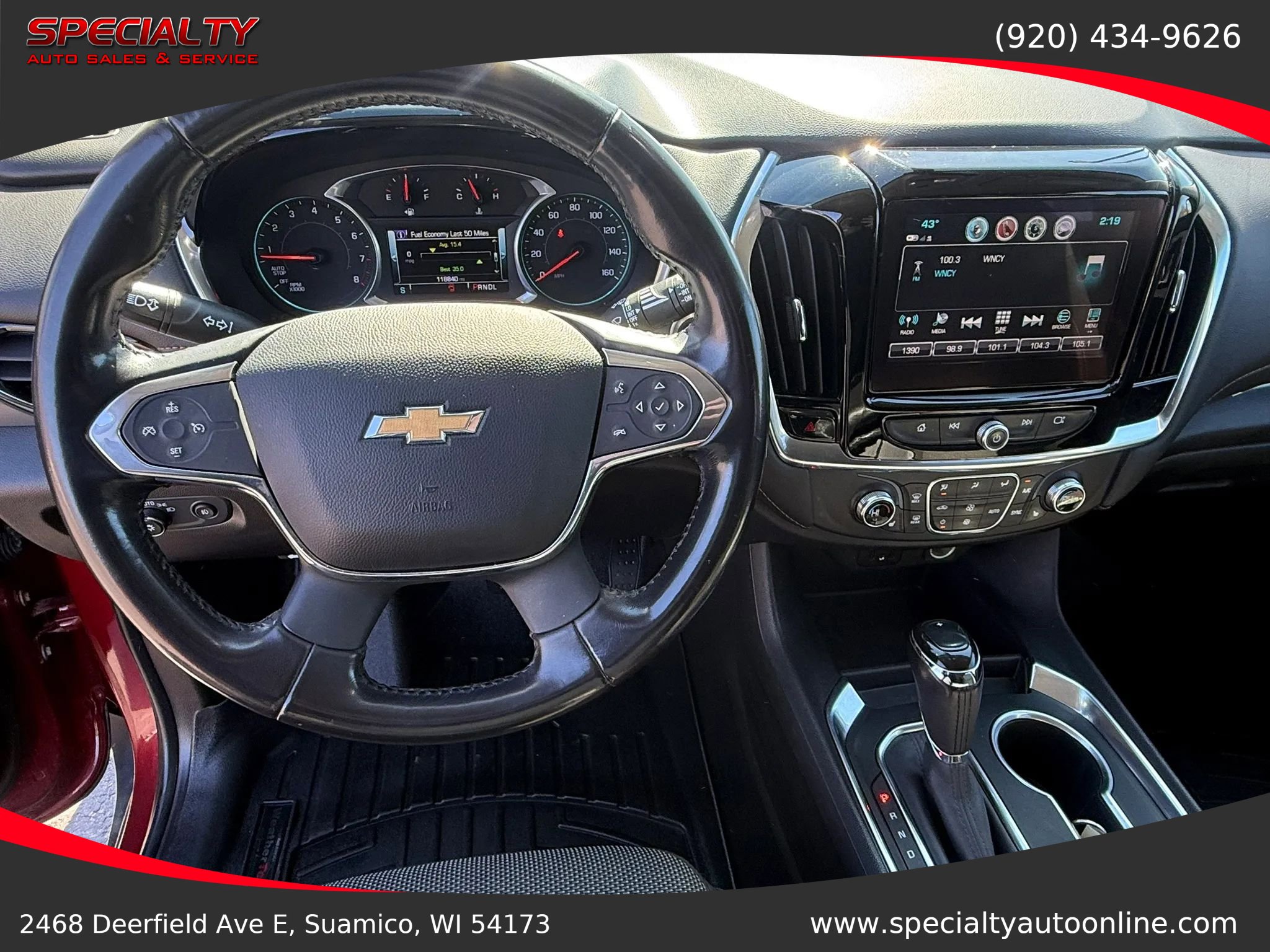 Used 2019 Chevrolet Traverse LT image 16