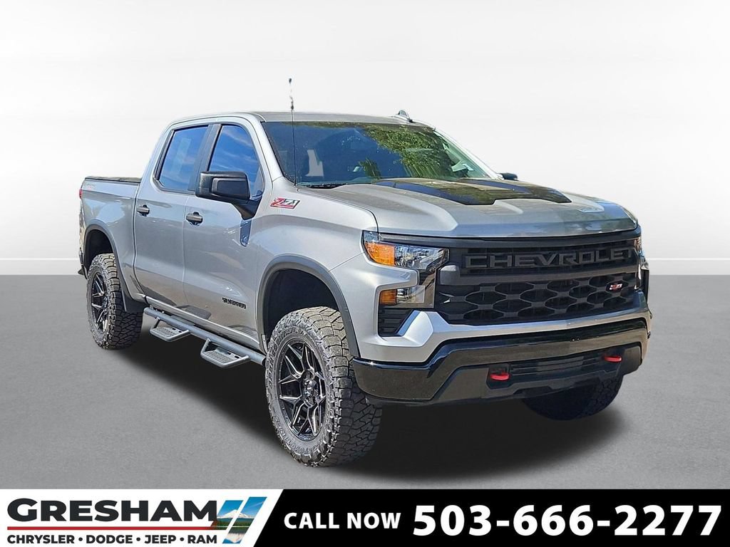 Used 2023 Chevrolet Silverado 1500 Custom Trail Boss AWD/4WD image 1